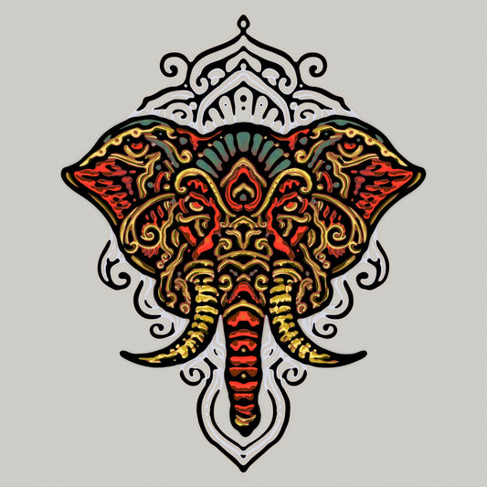 Boho Elephant 161