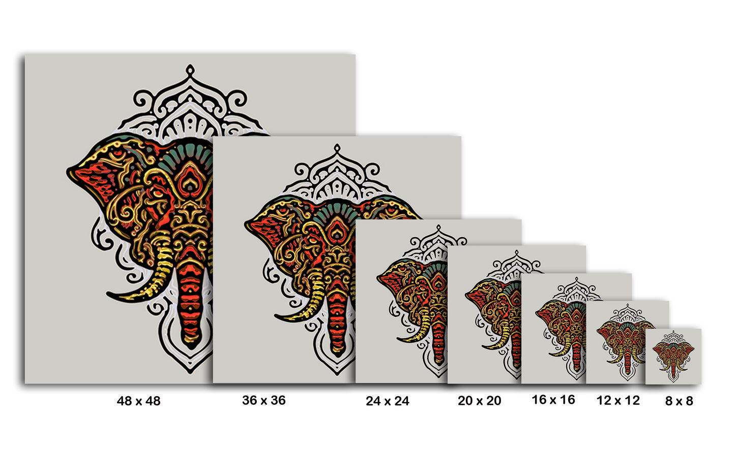 Boho Elephant 161