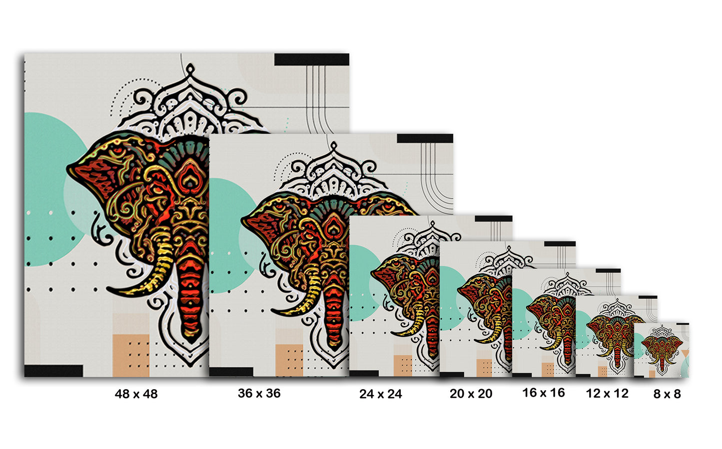 Boho Elephant 165