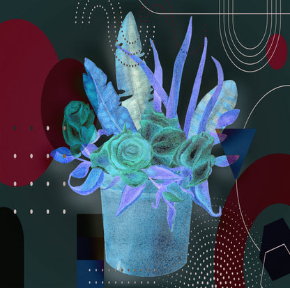 Boho Flowers 150