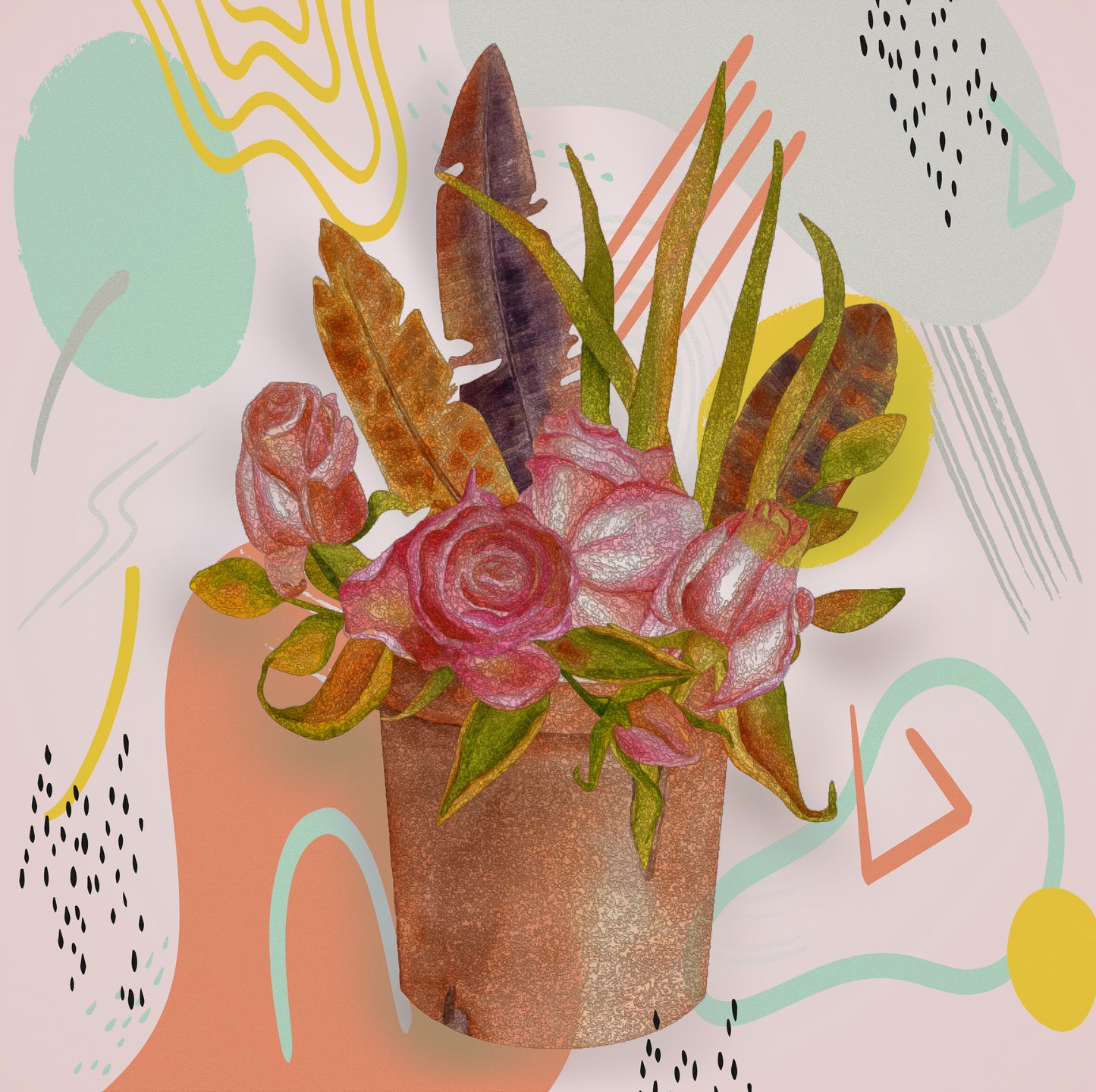 Boho Flowers 151