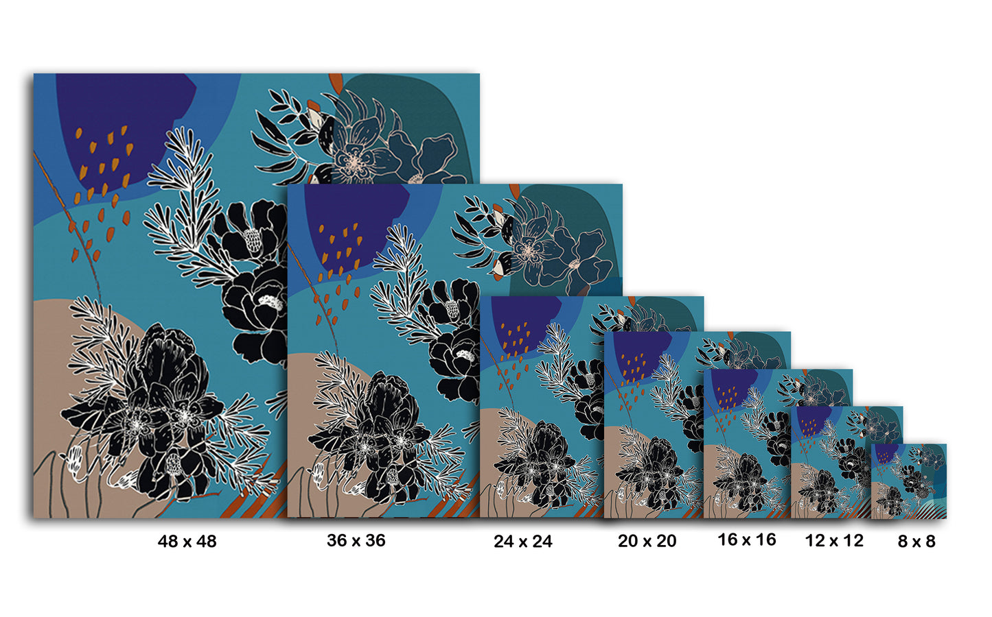 Boho Flowers 156