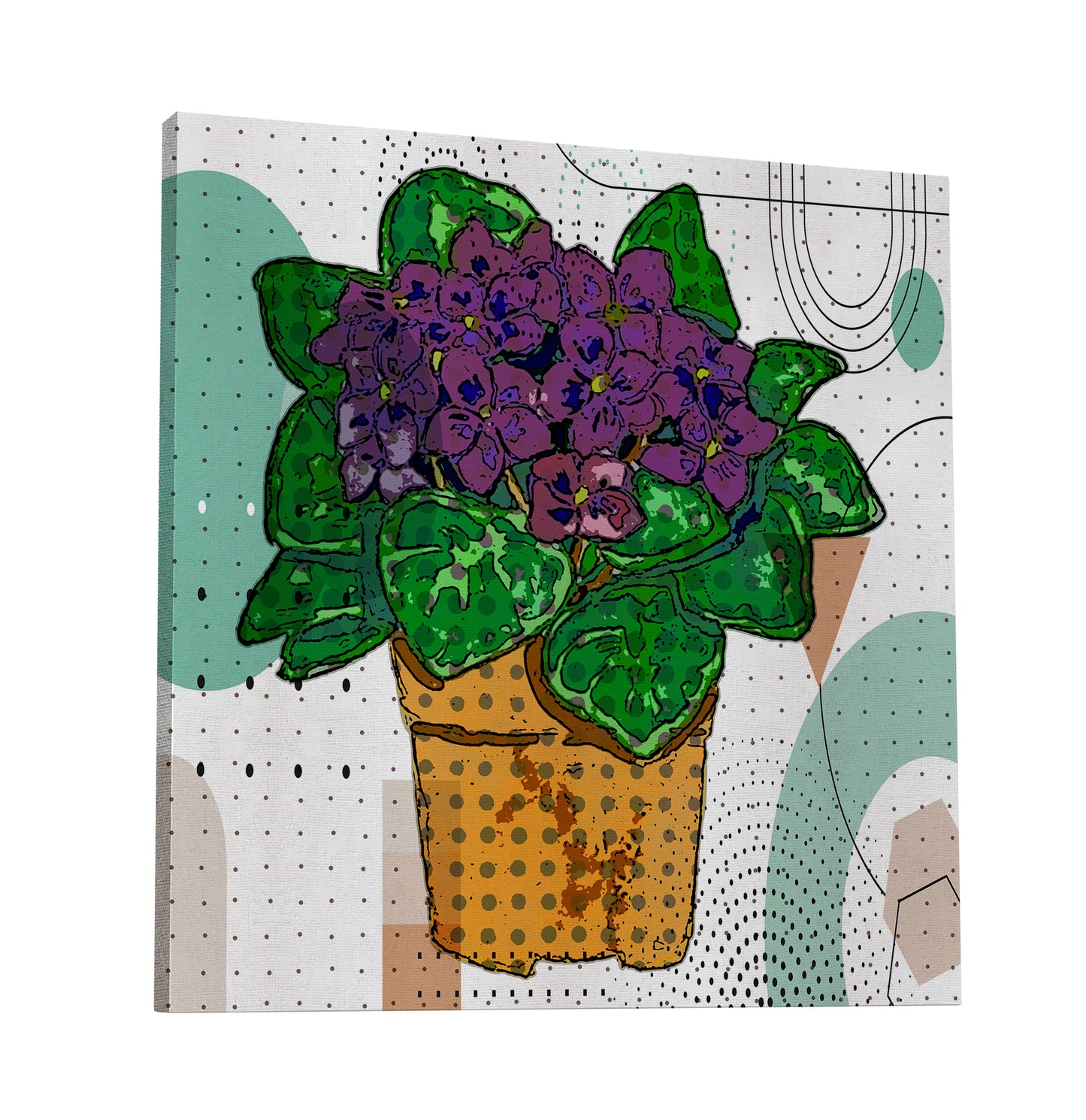 Boho Flowers 162 Painting Print