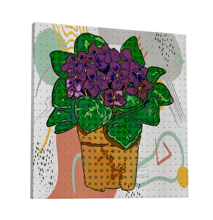 Boho Flowers 166 Painting Print