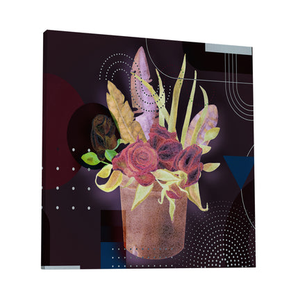 Boho Flowers And Feather 689