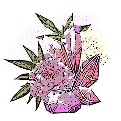 Boho Gems And Flowers II