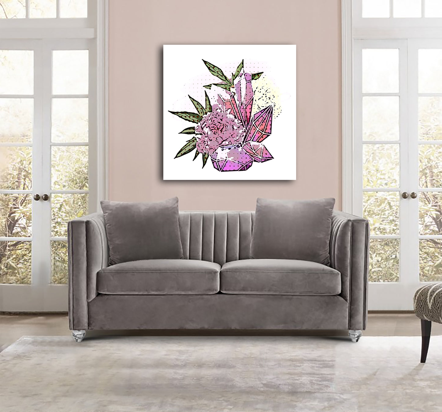 Boho Gems And Flowers II