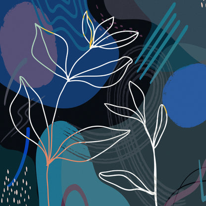 Boho Leaves I