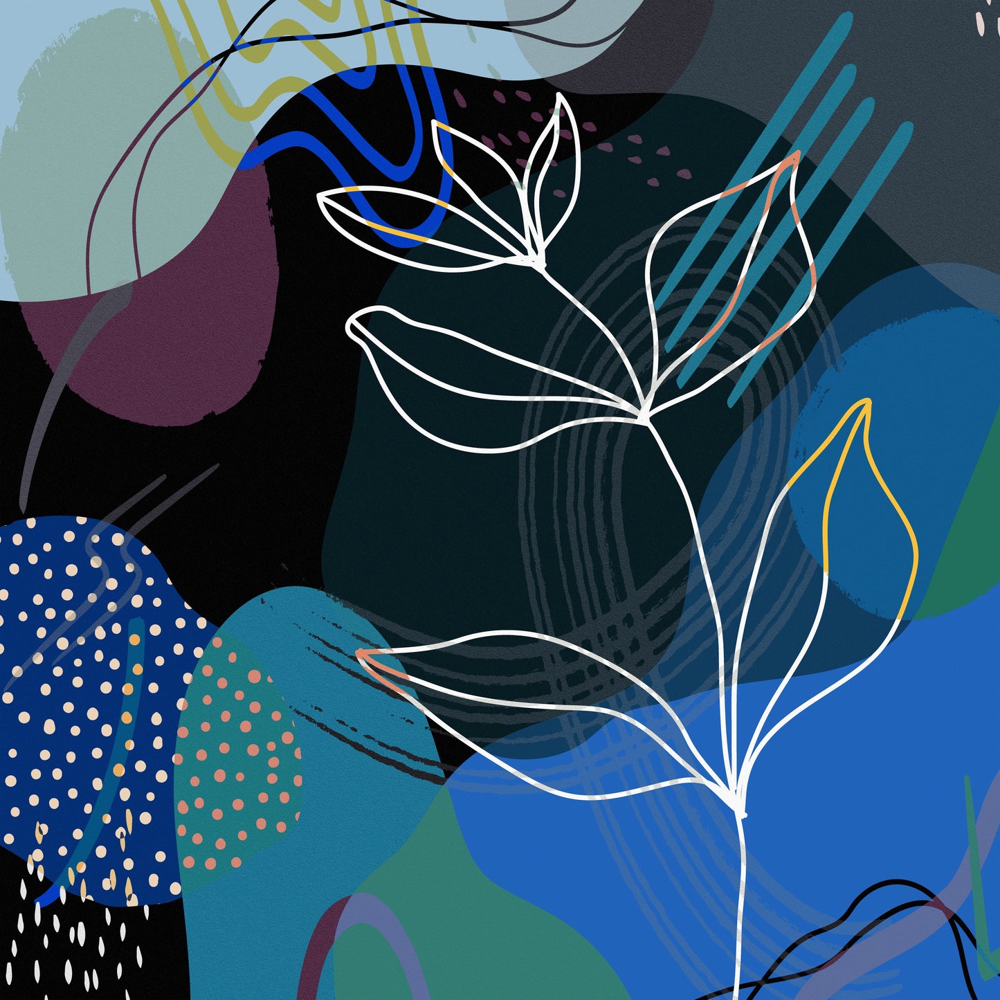 Boho Leaves III