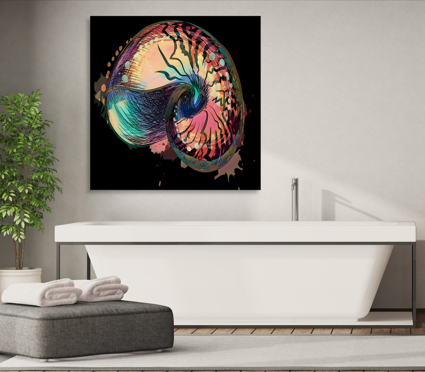 Boho Nautilus Shell 248