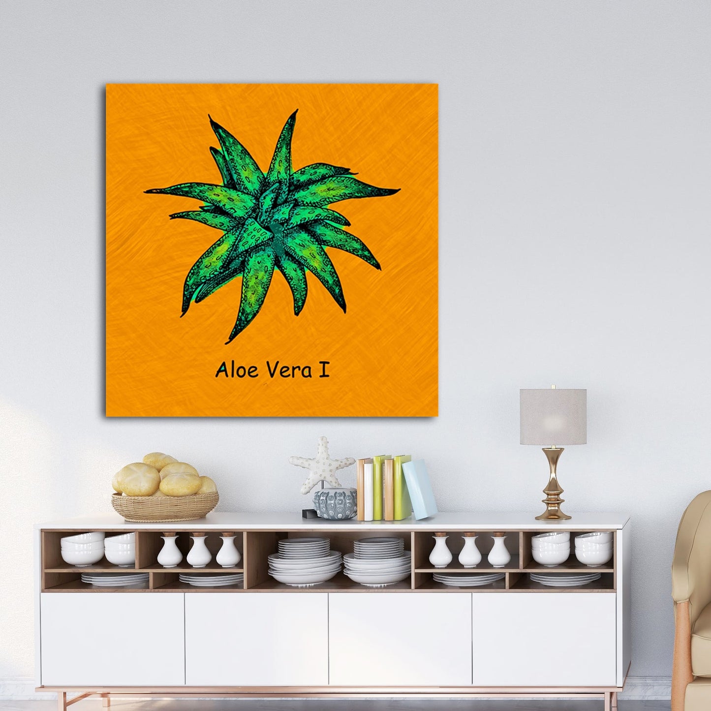 Abstract Aloe Vera I