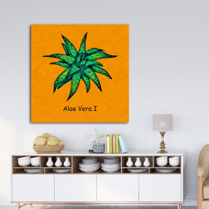Abstract Aloe Vera I