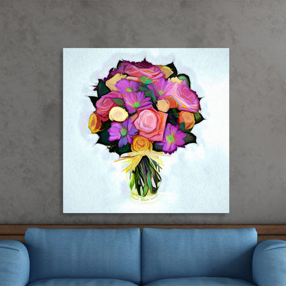 Abstract Sunflower Bouquet 279
