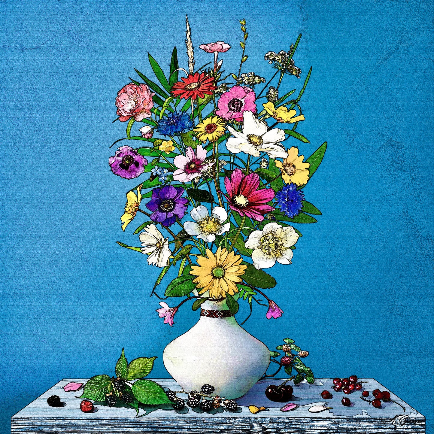 Abdouallah Colorful Bouquets IV