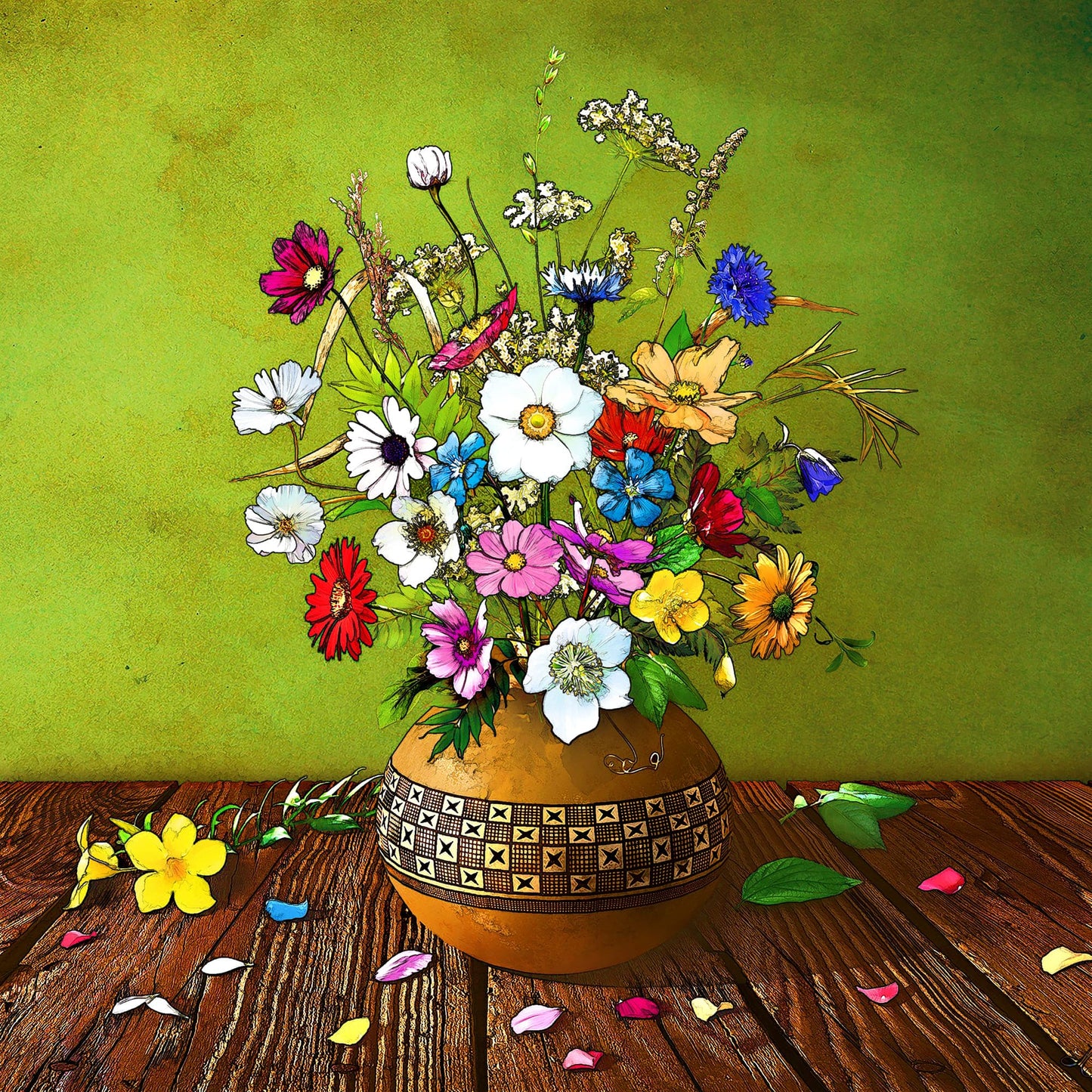 Abdouallah Colorful Bouquets V