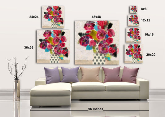 Floral Lovely Red Roses