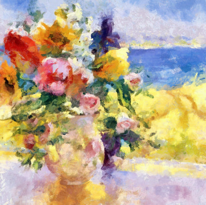 Abdouallah Pop Art Flowers 151