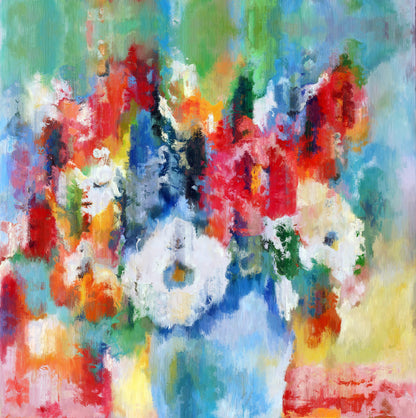 Pop Art Hydrangia Bouquet 225
