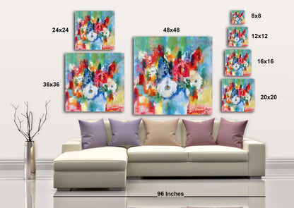 Pop Art Hydrangia Bouquet 225