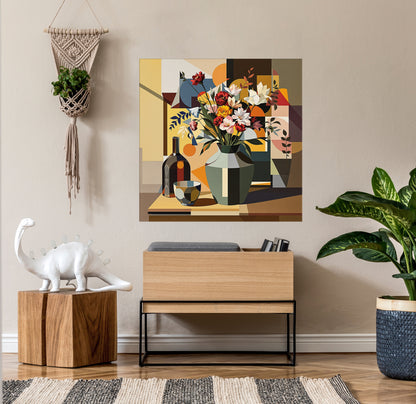 Colorful Mid Century Still Life I
