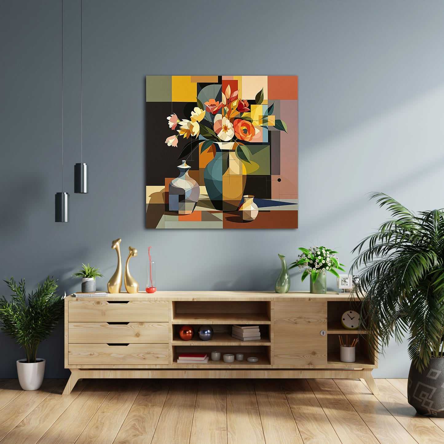 Colorful Mid Century Still Life II
