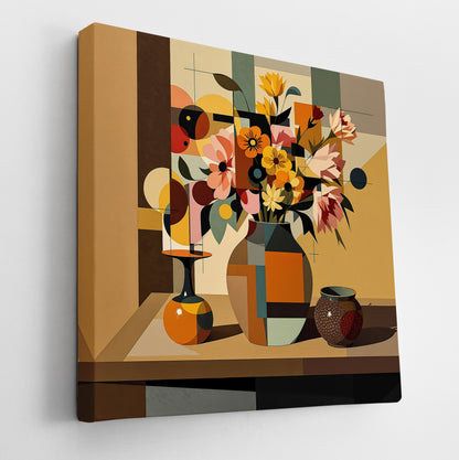 Colorful Mid Century Still Life III