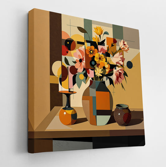 Colorful Mid Century Still Life III