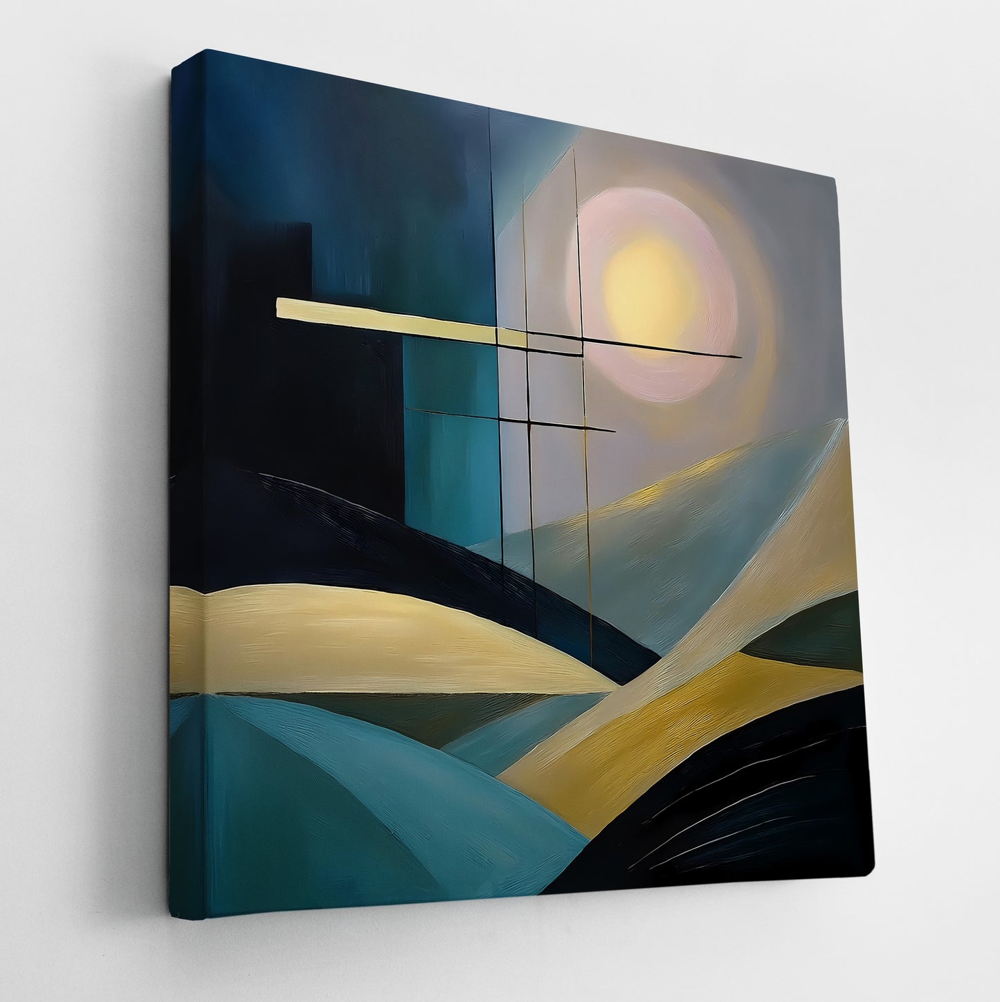 Geometric Sunset