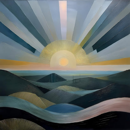 Radiating Sunrise