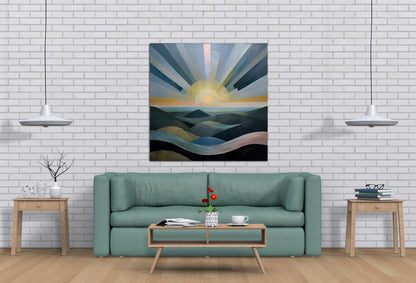 Radiating Sunrise