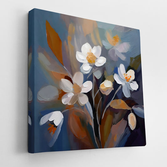 White Blossoms In Bloom