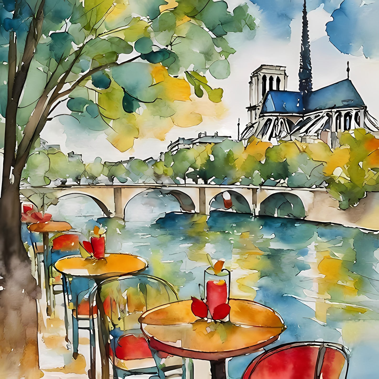 Dining On The Seine