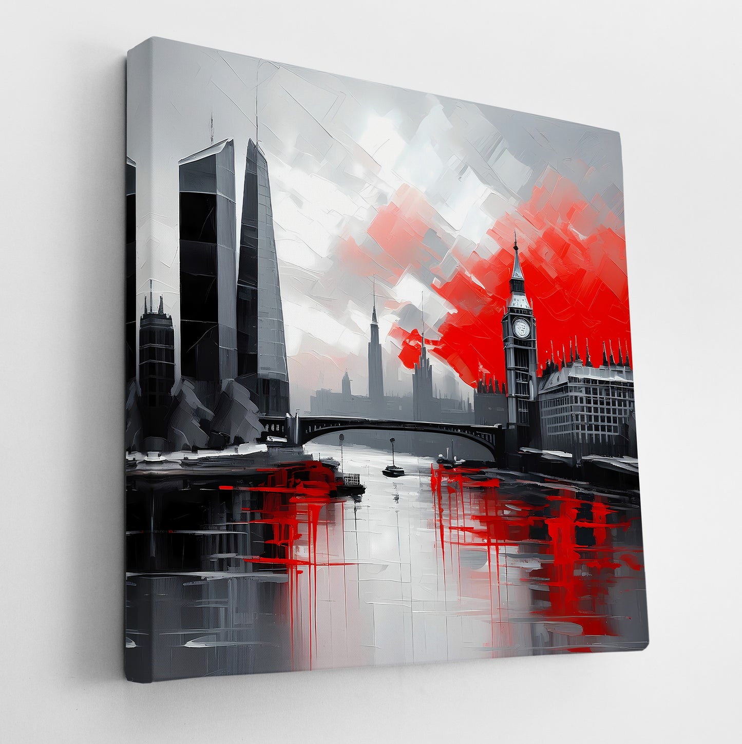 A Red Dawn Over London