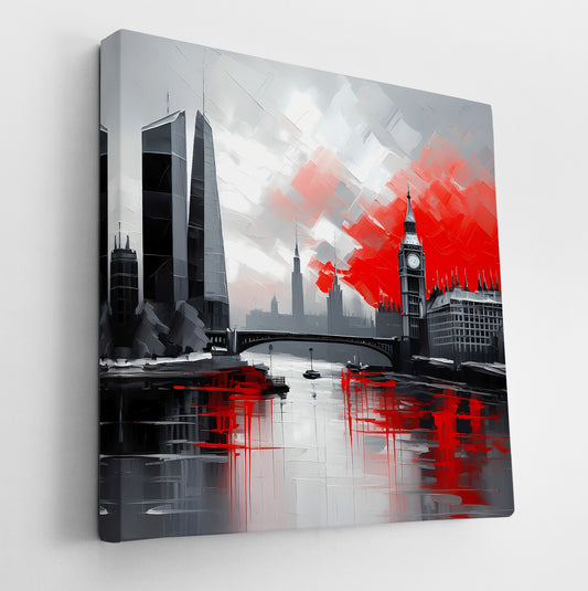 A Red Dawn Over London