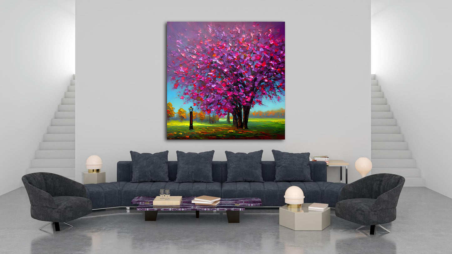 Blooming Sakura Tree