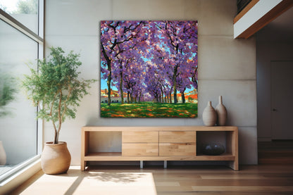 Cherry Trees Blossoming