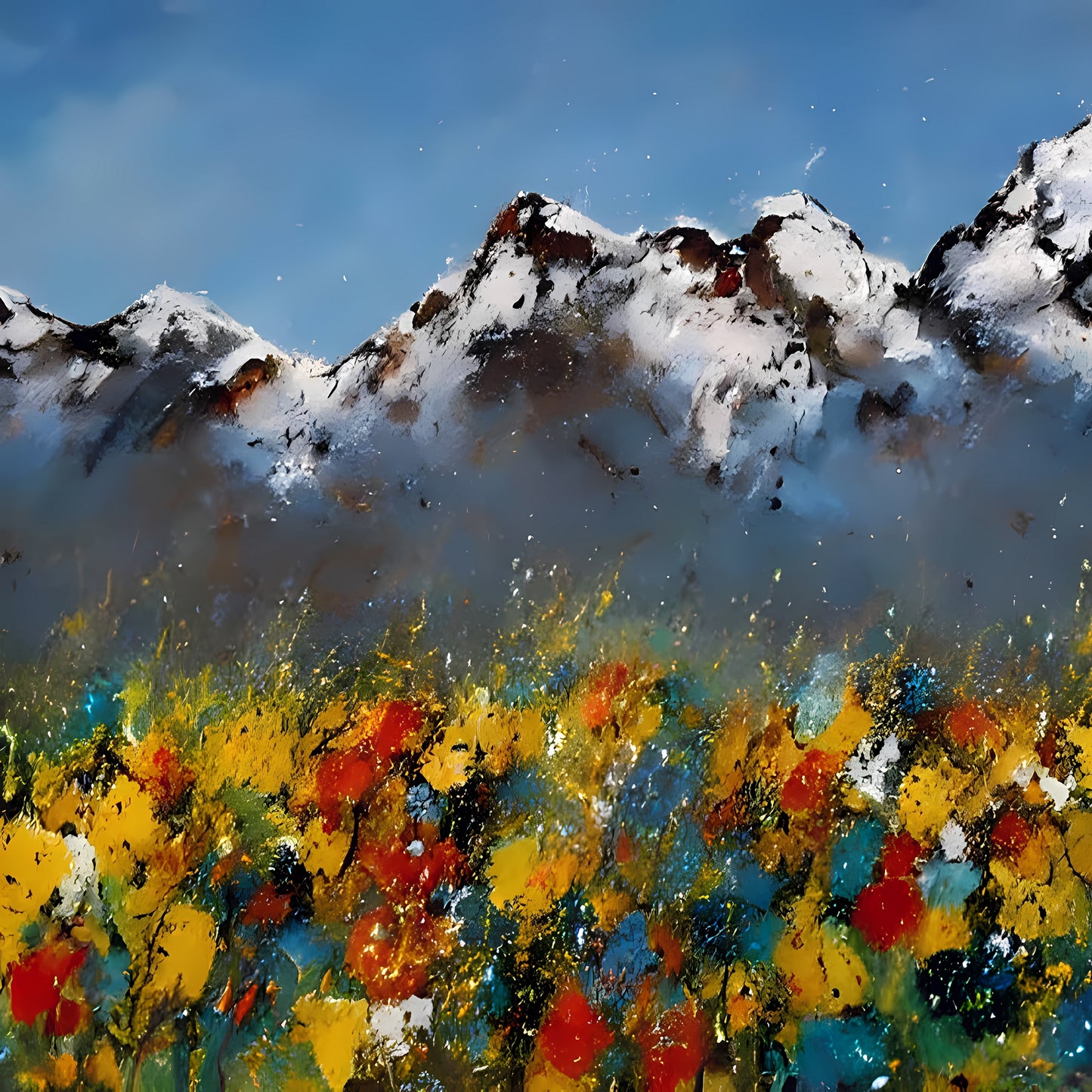 Flowers In The Alps II