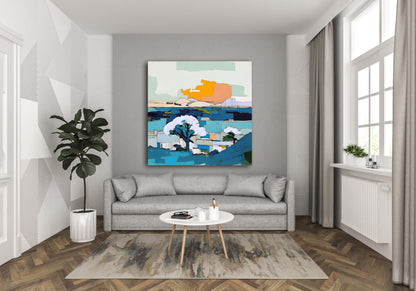 Mid Century Landscape I