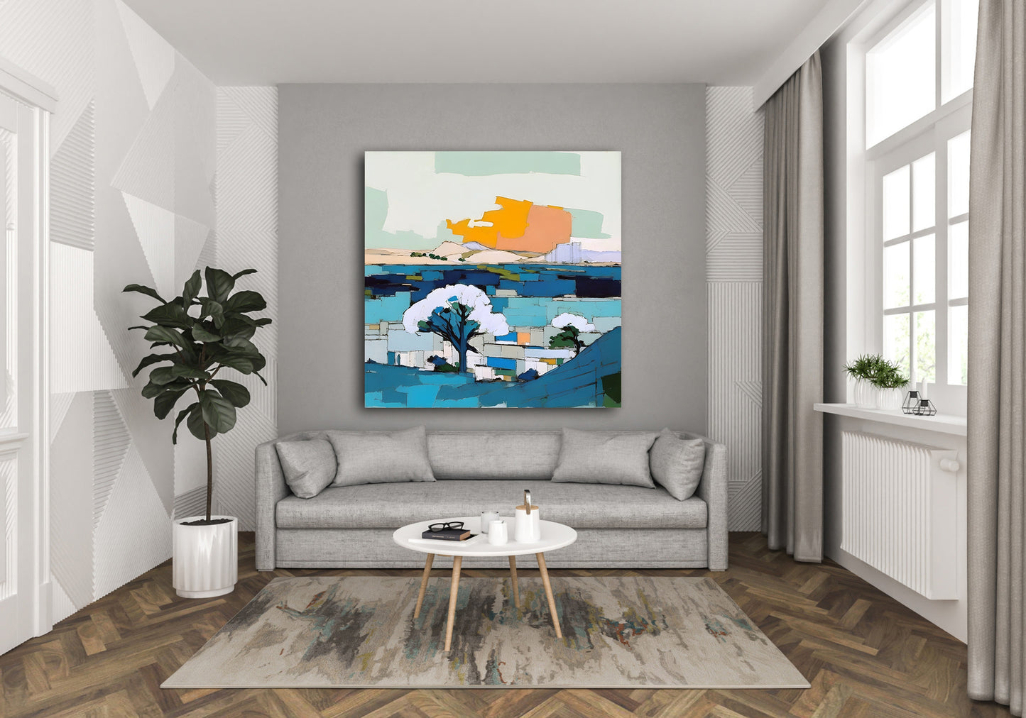 Mid Century Landscape I