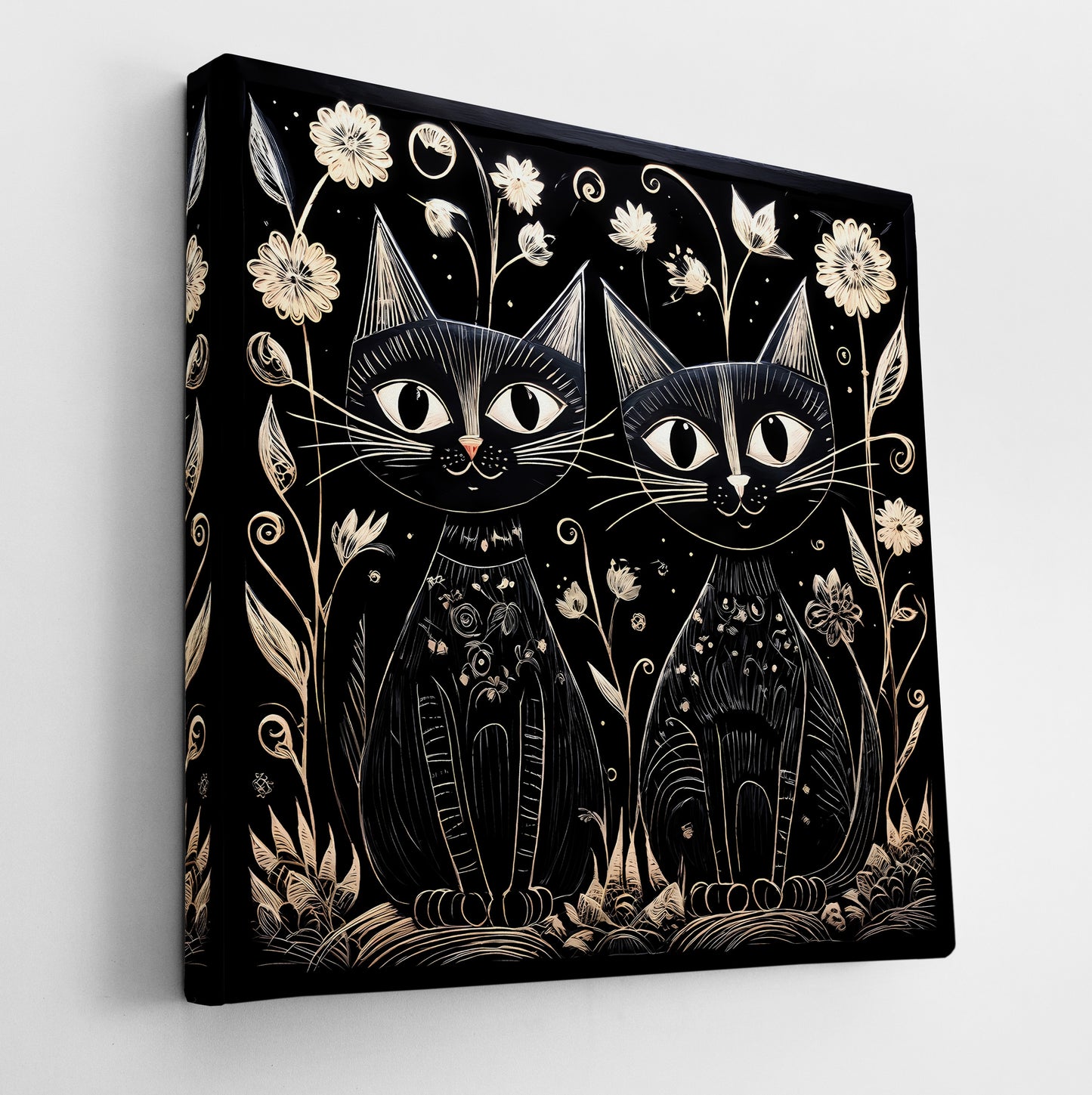 Cats In The Night