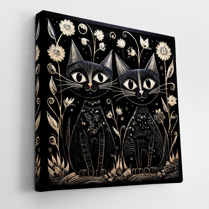 Cats In The Night