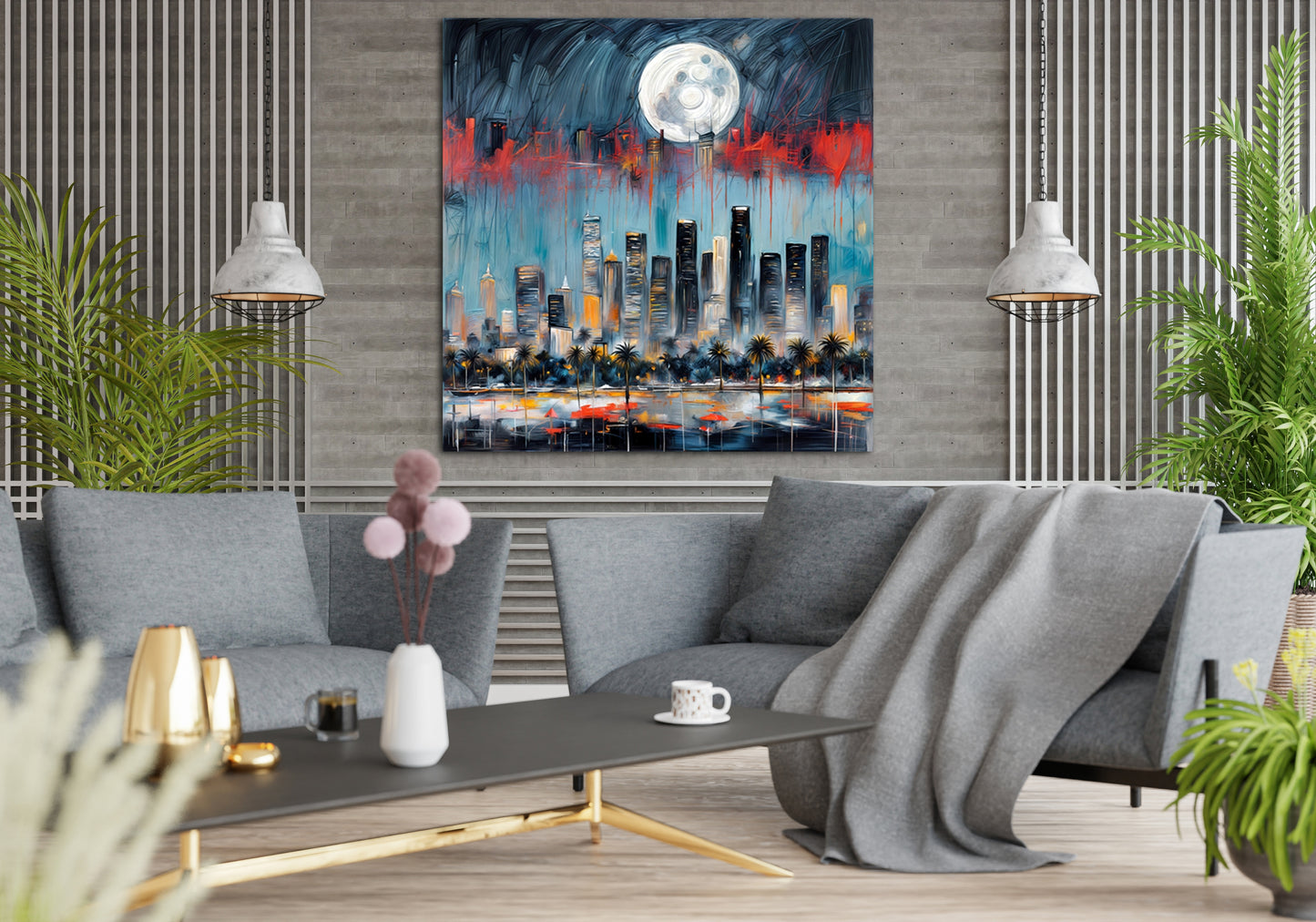 Luminous Urban Dreamscape