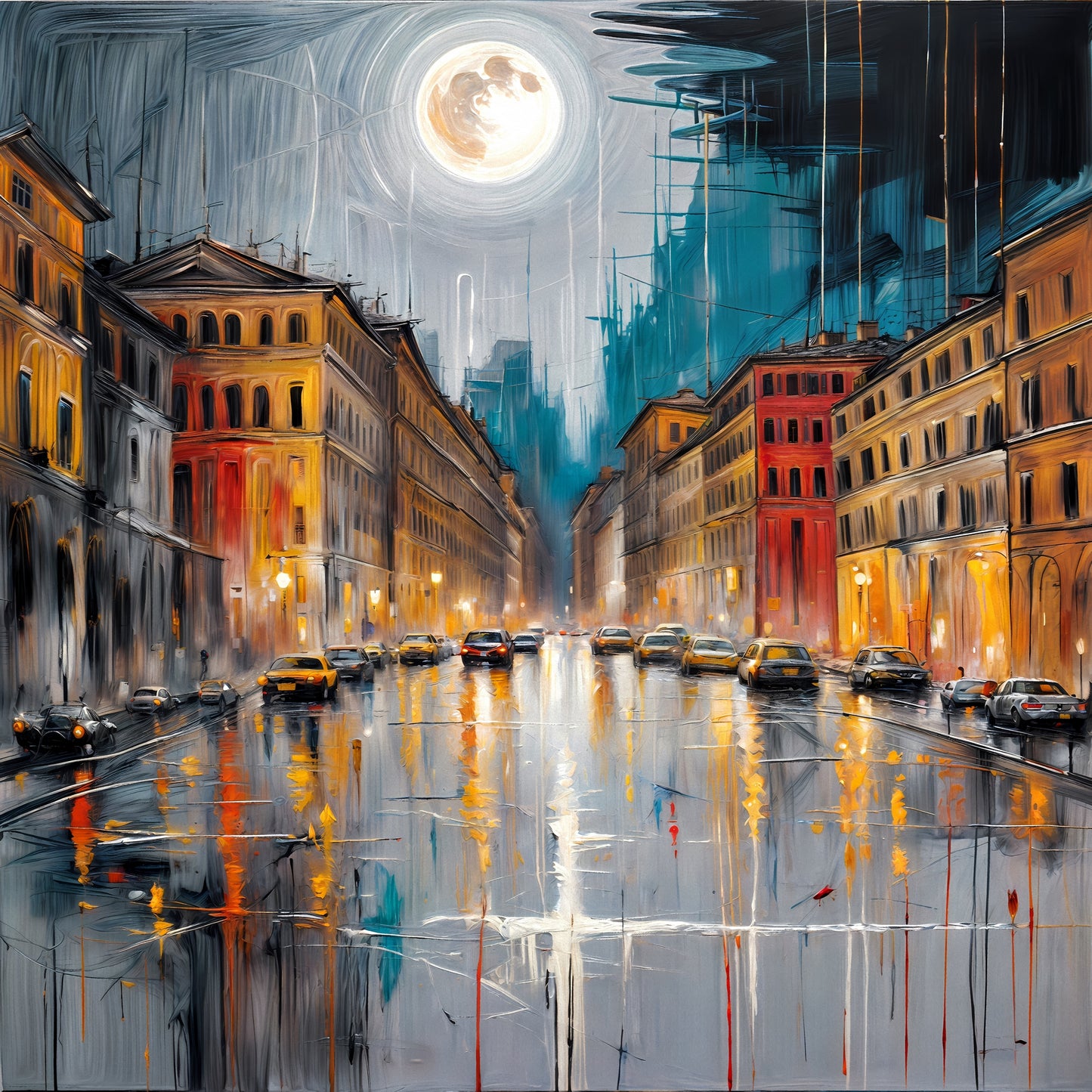 Rainy Night In The City II