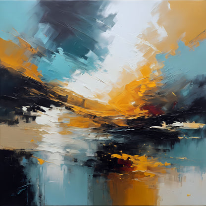 Sunrise Over Mountains