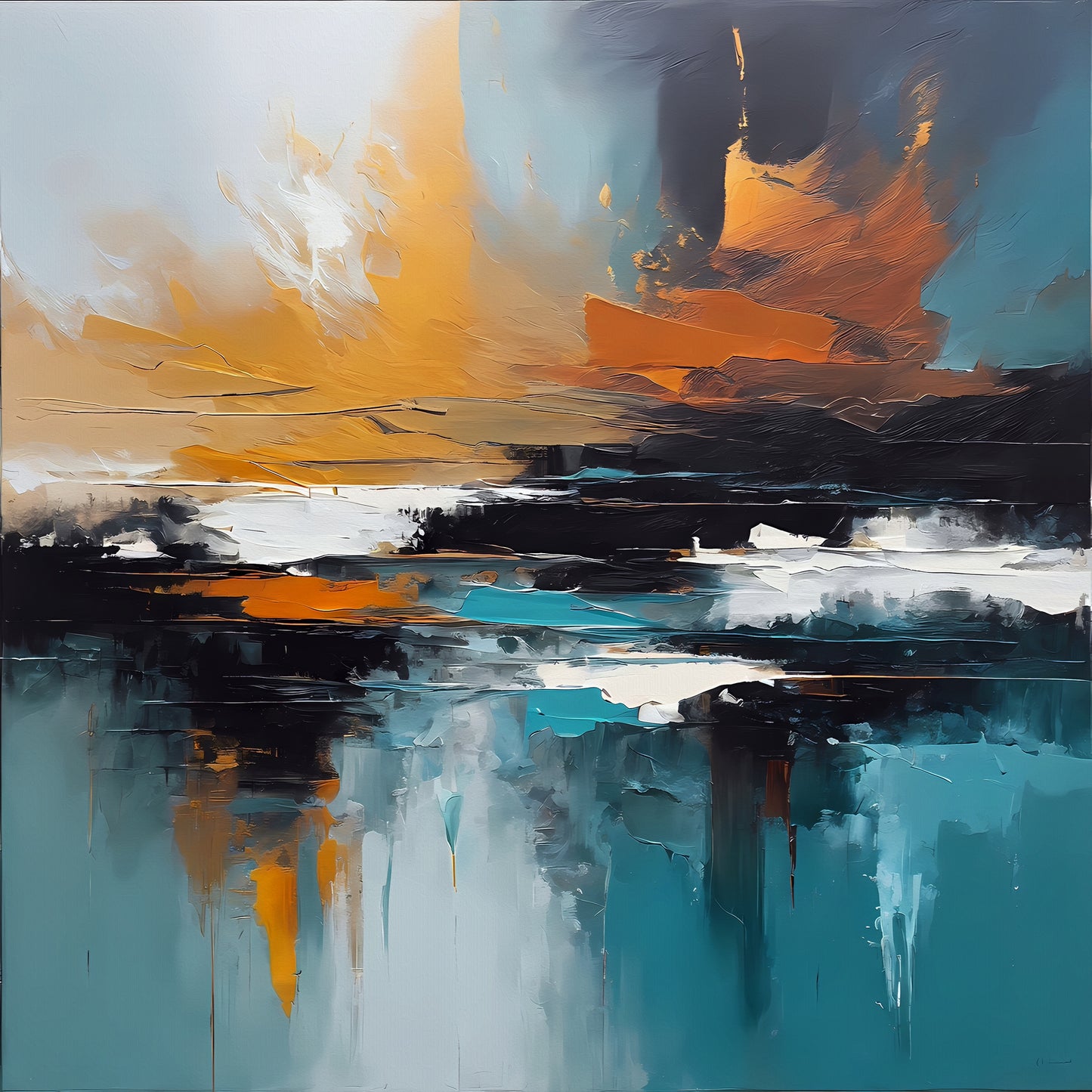 Sunset On The Ocean