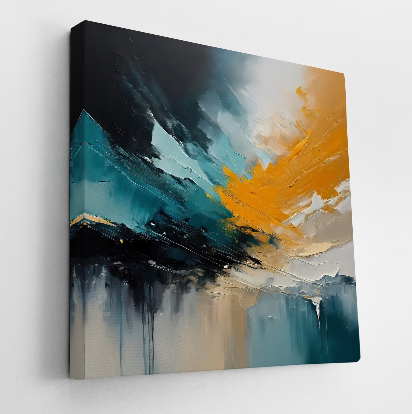 Sunset Over Mountains