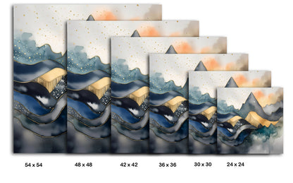 Moonlit Peaks