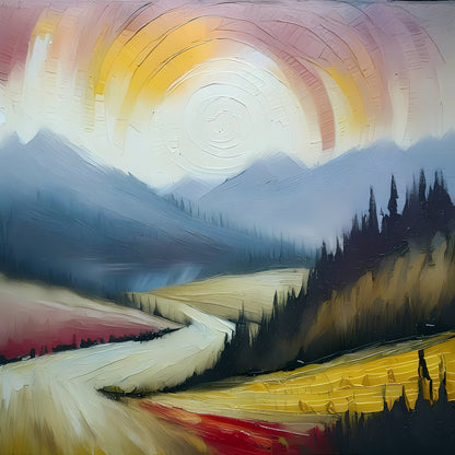 Twilight Over The Mountains