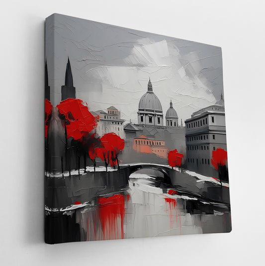 Whispers Of Red In Rome