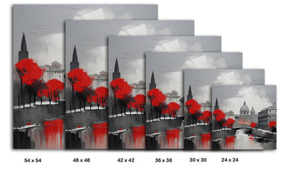 Whispers Of Red In Rome